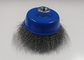 Rotary Blue Cup Stainless Steel Wire Cup Brush For Cleaning Welds supplier