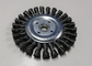 150mm x 22mm Knotted Wire Wheel Brush for Rust and Slag Removal supplier